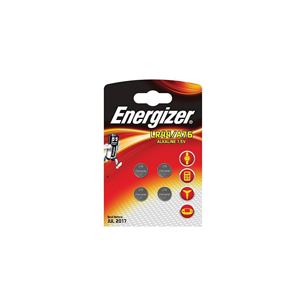 Energizer LR44 Batteries - Pack of 4