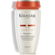 Kerastase Nutritive Bain Satin 1 Shampoo 250 ml - Complete Nutrition for Normal to Slightly Sensitised Hair (E084340)