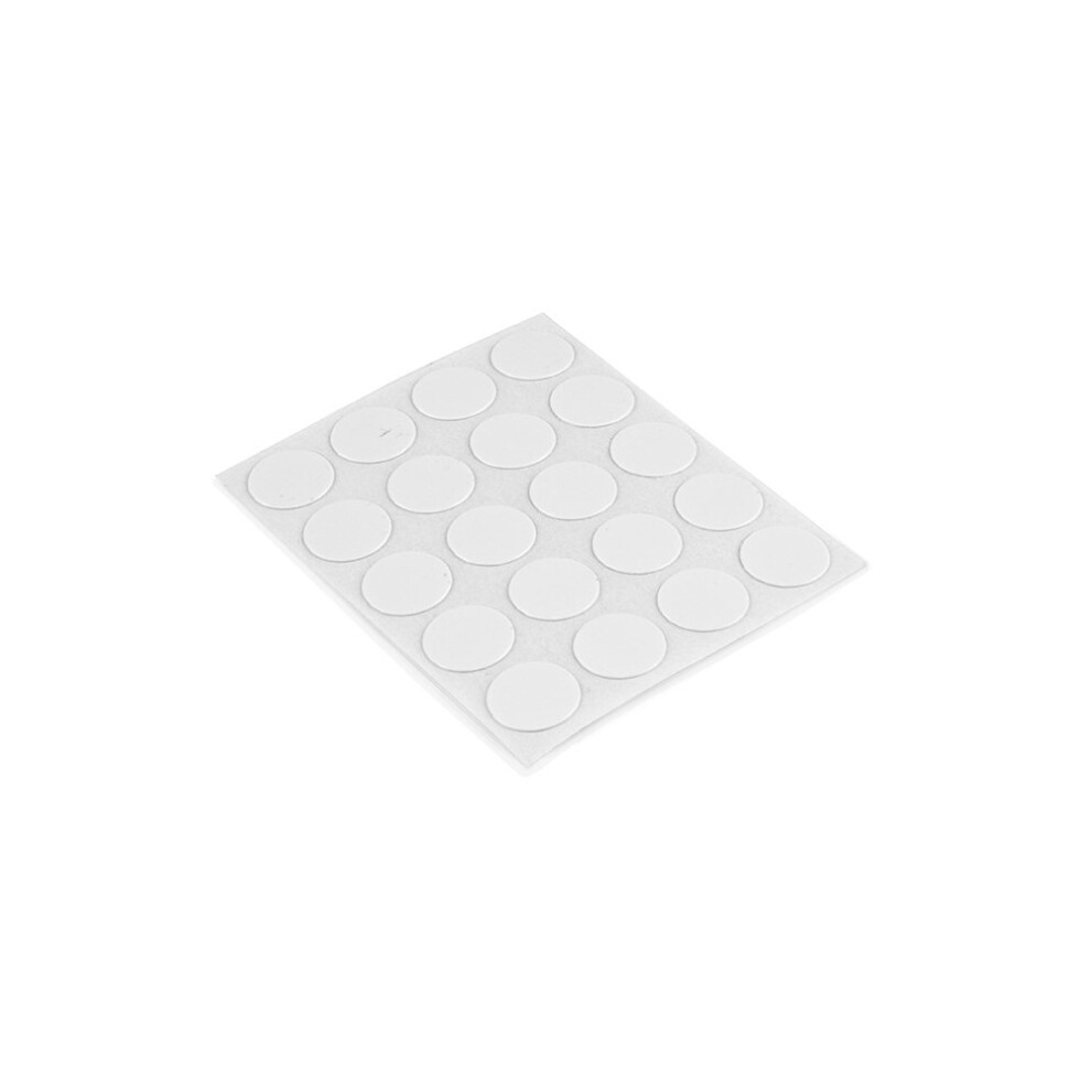 (13mm, White) SELF ADHESIVE SCREW HOLE COVER CAP FURNITURE