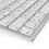 OMOTON Ultra-Slim Bluetooth Keyboard  iPad Air, iPad Mini, iPad Pro White 4