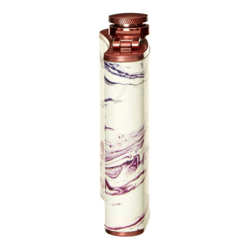 Premier Housewares Marble Effect Rose Gold Hip Flask 2