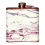 Premier Housewares Marble Effect Rose Gold Hip Flask 4