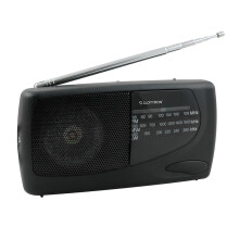 Lloytron N736 3 Band Portable Radio - FM/MW/LW, Telescopic Antenna, Rotary Tuning, Fold-Out Carry Handle