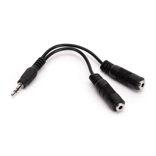 Griffin Griffin GC38511 3.5mm Headphone Speaker Splitter - Black