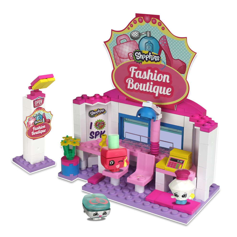 Shopkins Kinstructions Shopping Pack Fashion Boutique Building Set (MultiColour)