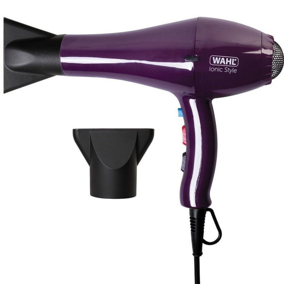 Wahl Zx908 Ionic Style 2000W Hair Dryer Purple