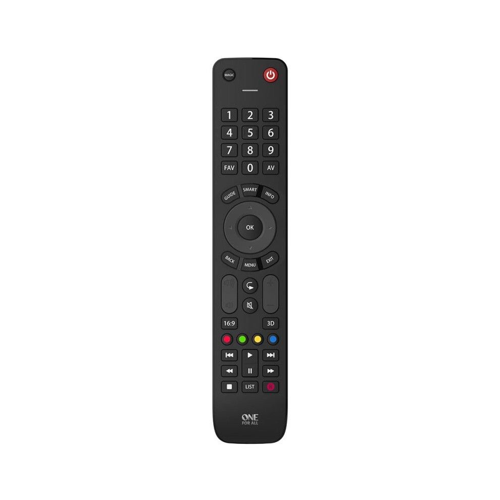 One For All Urc7115 Evolve Universal Remote Control For Tv