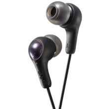 JVC HAFX7B Gumy Plus In Ear Earphone/Headphone - Black
