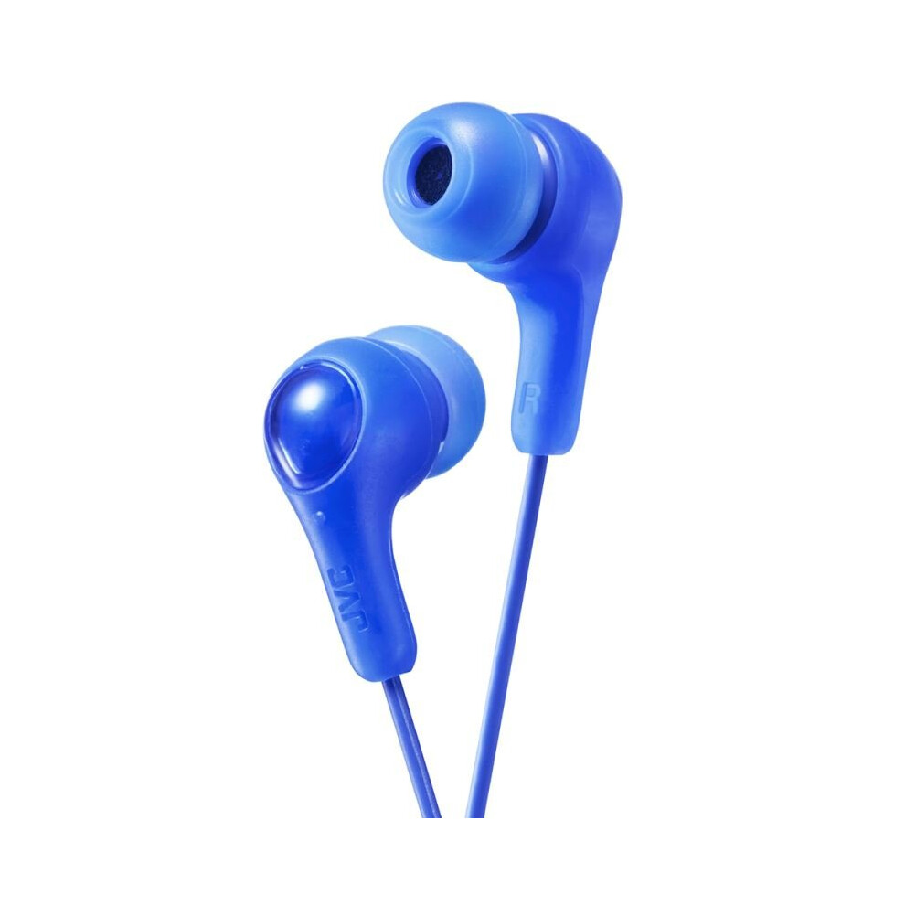 JVC HAFX7A Gumy Plus In Ear Earphone/Headphone - Blue