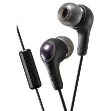 JVC HAFX7MB Gumy Plus In Ear Earphone with Mic & Remote - Black