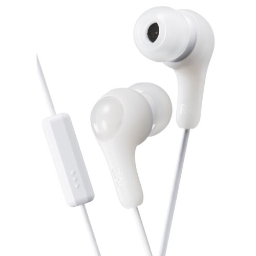 JVC Ecouteurs intra-auriculaires - JVC - HA-FX7M-W-E - Blanc - Télécommande - Cordon 1,0 m