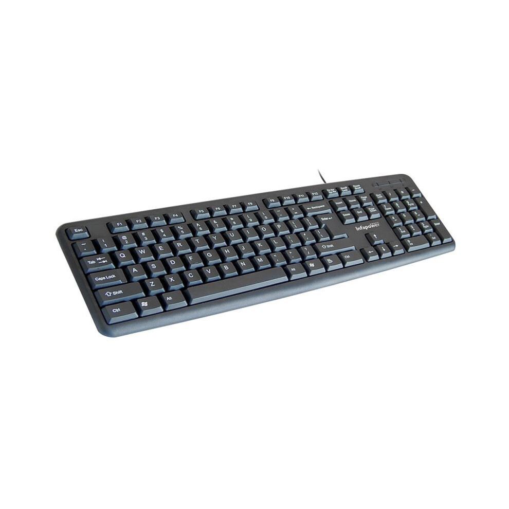 Infapower X203 Full Size Wired Waterproof Keyboard & Mouse 5060240211920