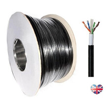100m Cat6 Heavy Duty External SOLID COPPER Double Lined UTP Network Cable
