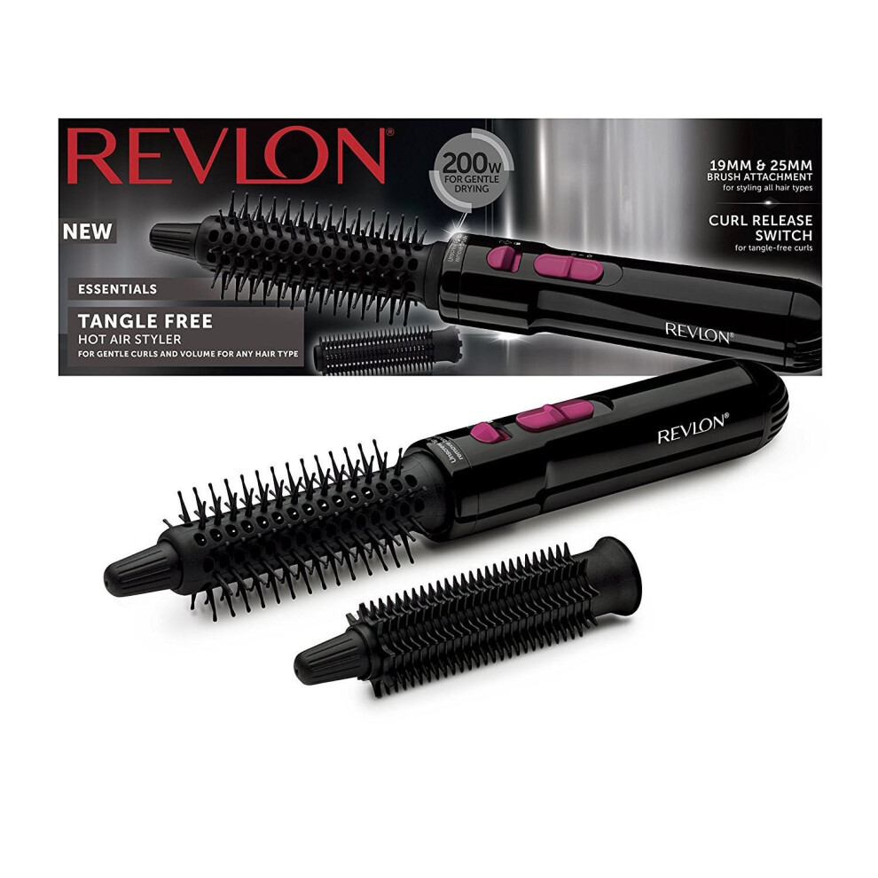 Revlon Hair Tools RVHA6017UK Tangle Free Hot Air Styler, Black White - Image 13
