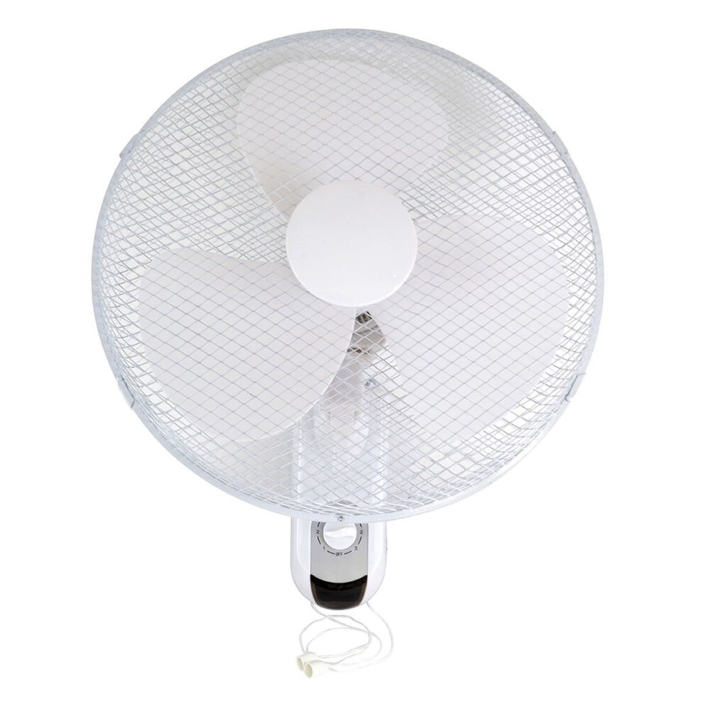 Lloytron F1421WH 90 Degree Oscillation 'STAY COOL' 16'' (40cm) 50w Wall Fan