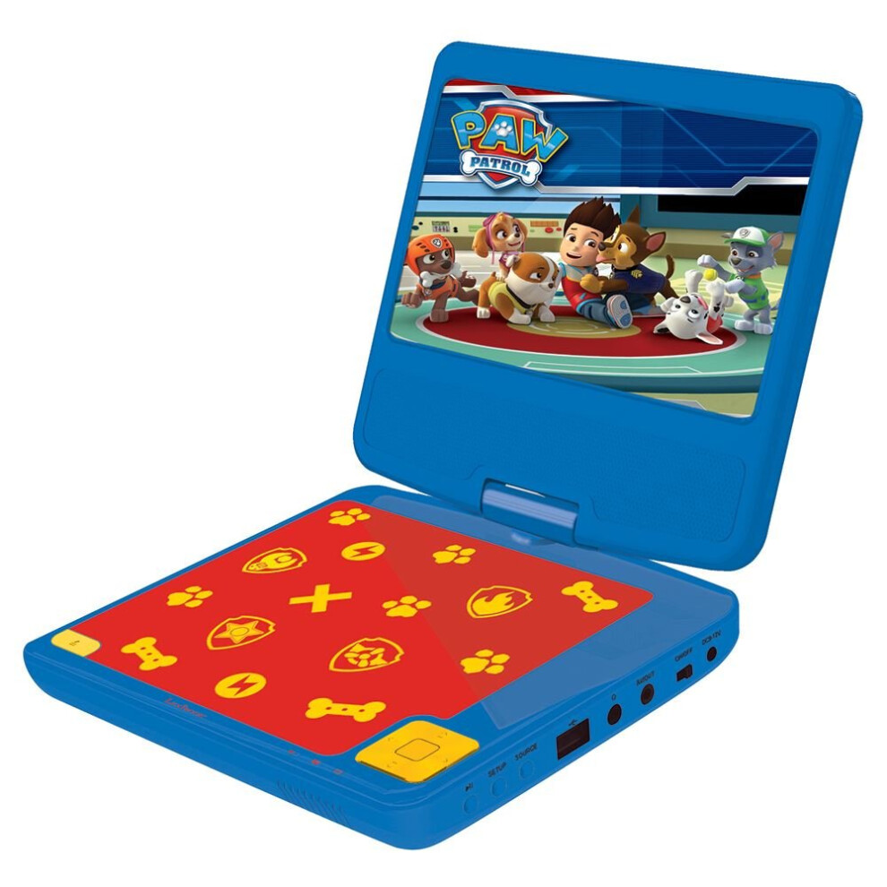 Lexibook Dvdp6pa Paw Patrol Portable Dvd Player 3380743068329