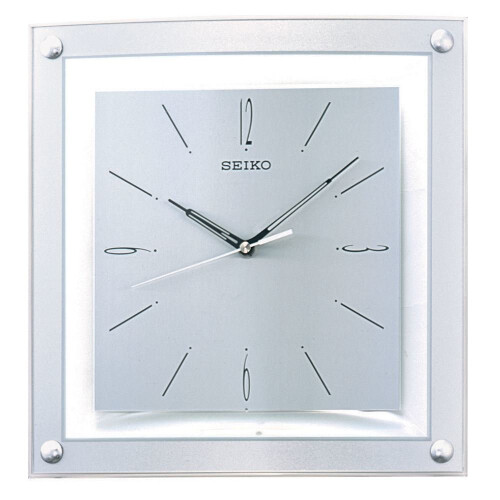 Seiko Seiko QXA330S Elegant Analogue Wall Clock - Silver