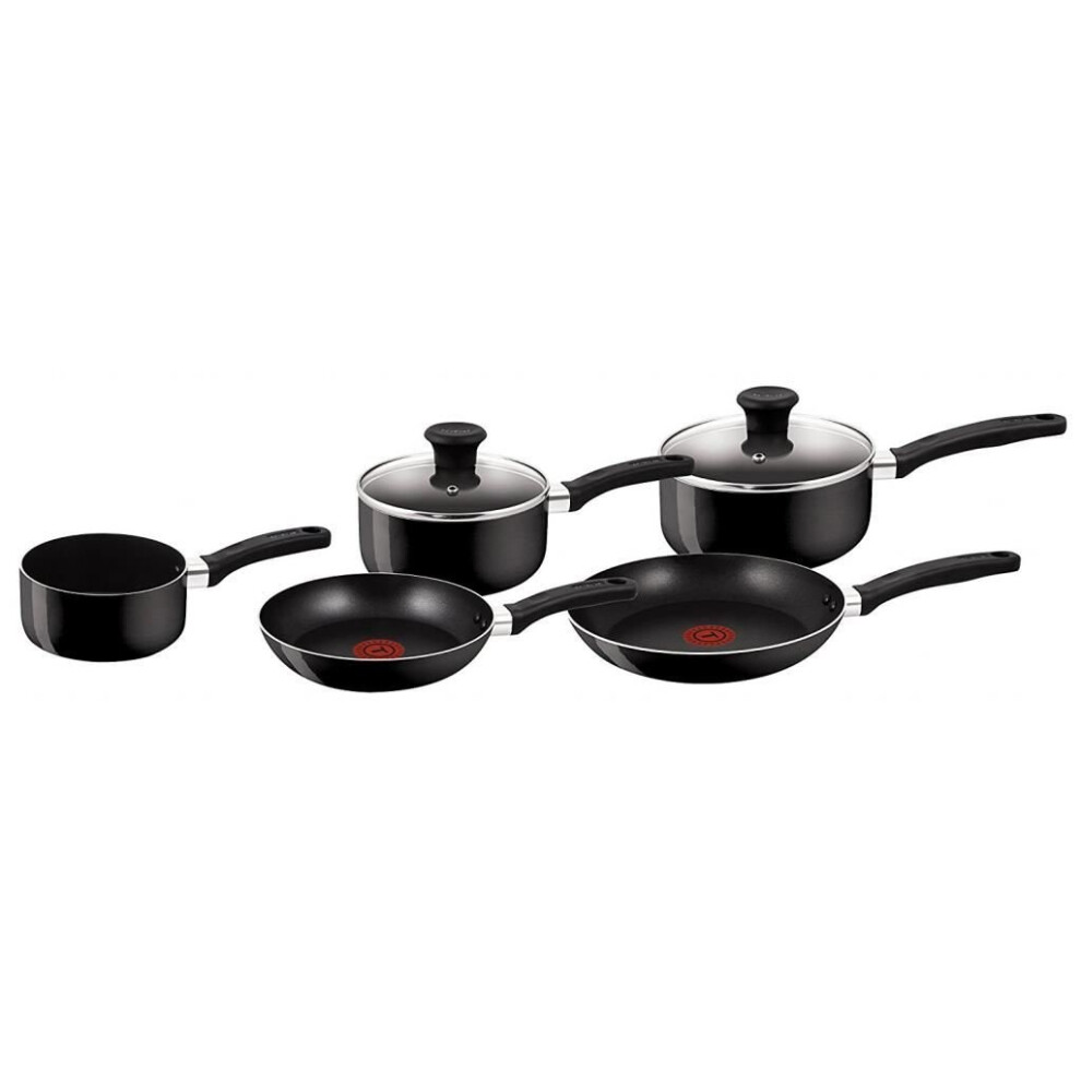 Tefal B020S544 Black 5 Piece Non Stick Delight Cookware Set