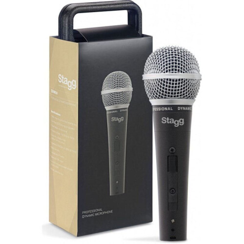 Stagg SDM50 Professional Lightweight Cardioid Dynamic Microphone