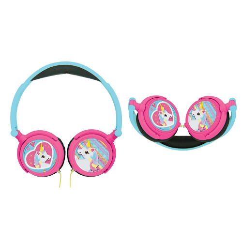 Lexibook HP017UNI Unicorn Foldable Stereo Children's Headphone - Volume Limiter 1