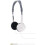 JVC JVC HAL50W Foldable Light Weight Stereo Headphone -White 1