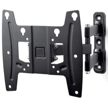 ONE FOR ALL WM4251 - Suporte de parede com ajuste de inclinação de 15 e rotação de 180 para TVs de 19 a 42" (42 a 107 cm) - Preto