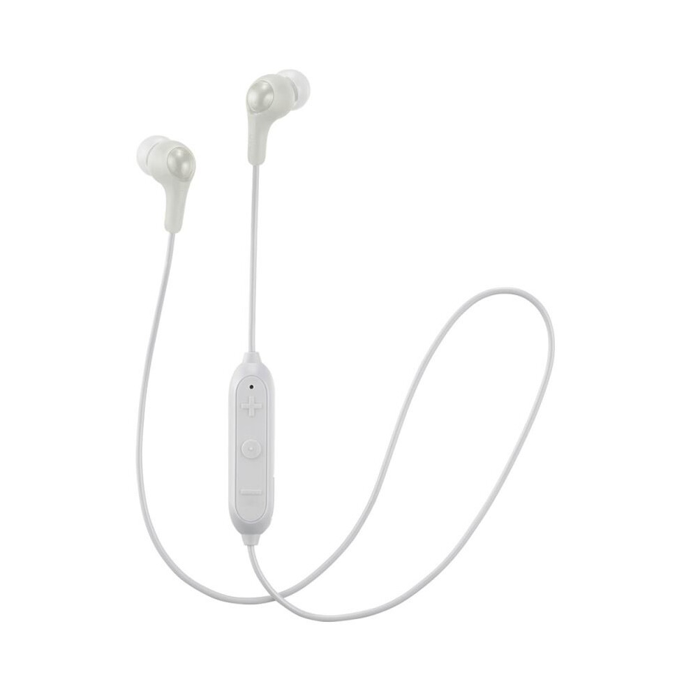 JVC HAFX9BTWE Gumy Wireless Bluetooth In Ear Earphone - White