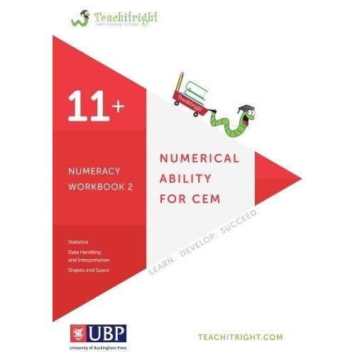 Numerical Ability for CEM 11+: Numeracy Workbook 2 (Teachitright)