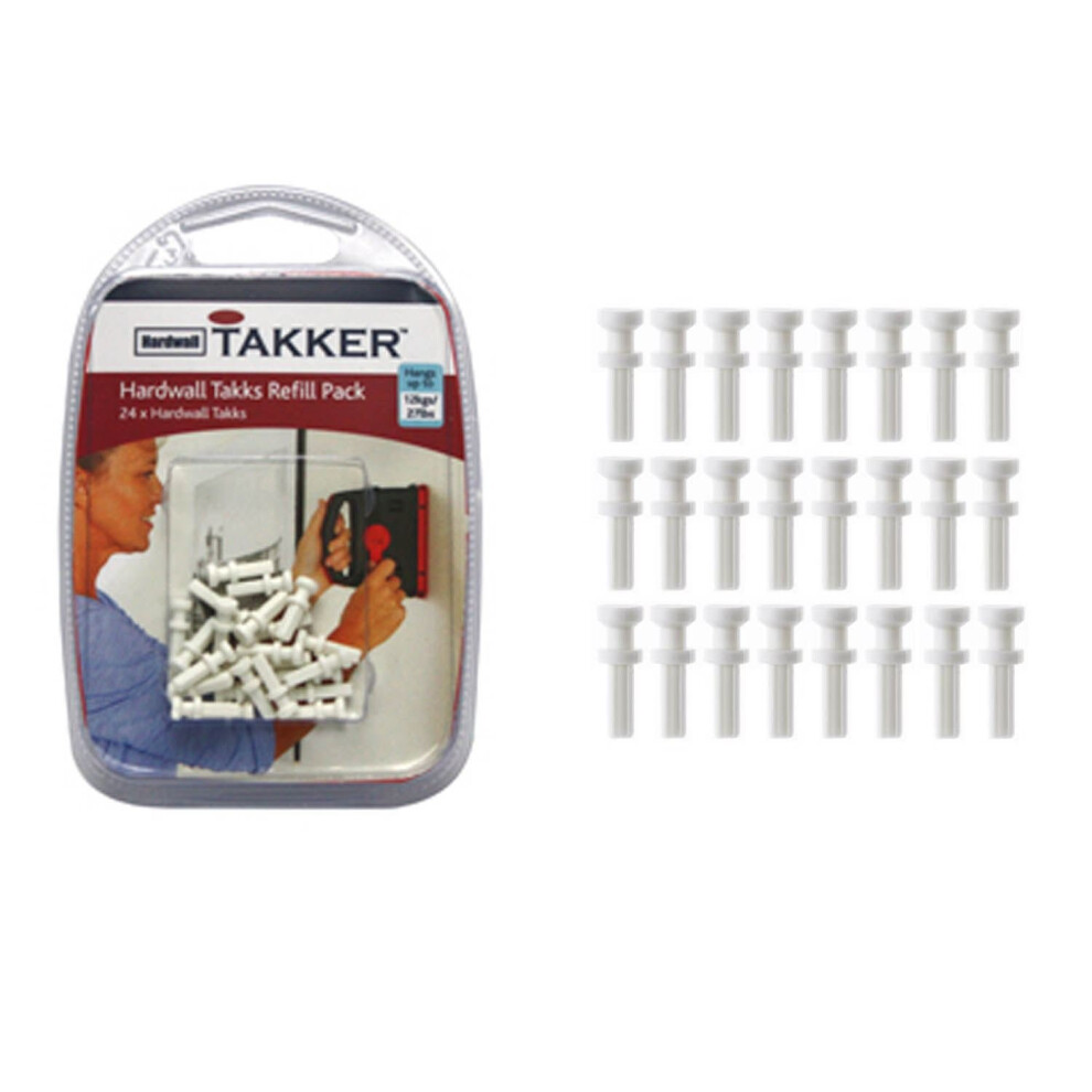 Takker HWTS20 Hardwall Takks Refill Pack - 24 Pieces