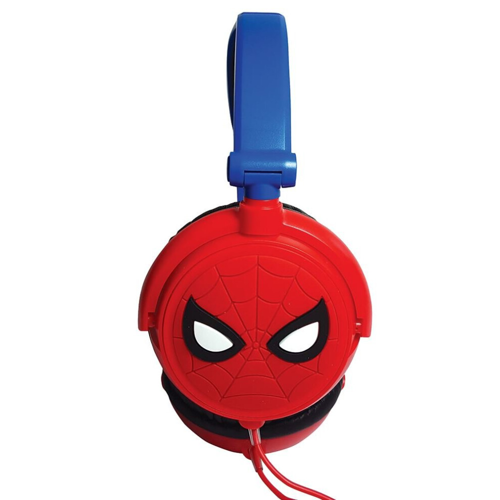 Lexibook HP010SP Spide-Man Foldable Stereo Kid's Headphone With Volume Limiter