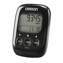 Pedometru Omron HJ325-EBK Black 3D Walking Style IV Numărătoare de pași