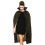 Vampire Dracula Cape with Collar (Black) | Halloween 3