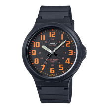 Casio MW240-4BVEF Men's Analogue Watches with Resin Rubber Strap