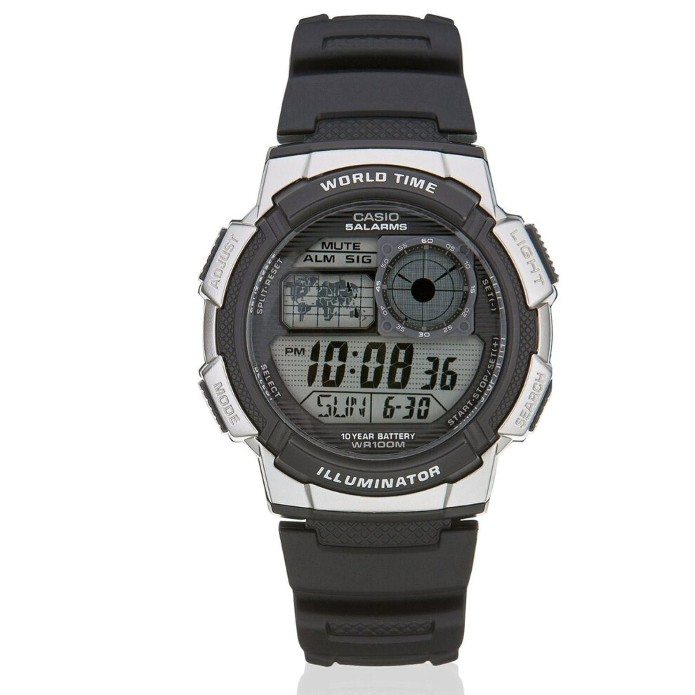 Casio AE1000W-1BV (AE1000W-1A2VEF) Men's Digital Resin LED Watches