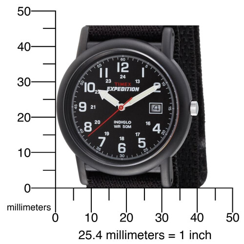 Timex Timex T40011 Expedition Camper Black Faststrap Watches 1
