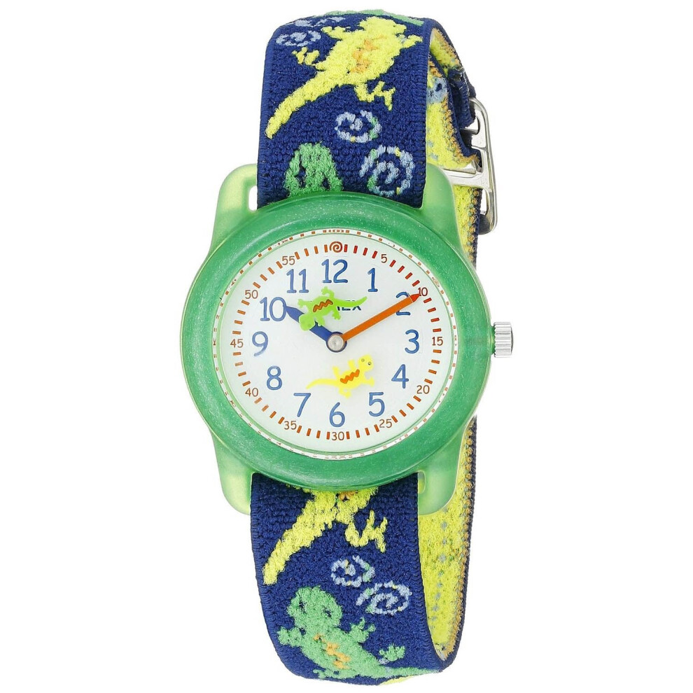 Timex T72881 Children's Lizards Geko Stretch Band Quartz Analog Watches