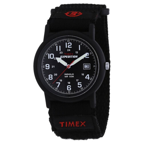 Timex Timex T40011 Expedition Camper Black Faststrap Watches