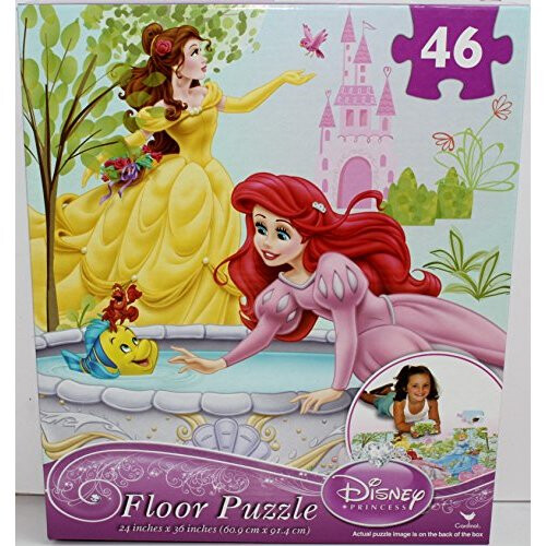 Disney Disney Princess 46 Piece Floor Puzzle Piece, Multicolor