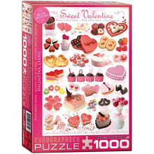 EuroGraphics Sweet Valentines 1000 Piece Puzzle