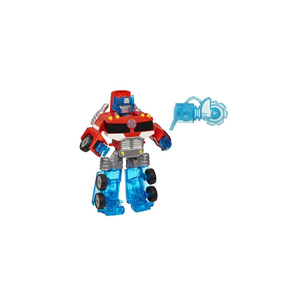 Transformers Playskool Heroes Rescue Bots Energize Optimus Prime Action Figure, Ages 3-7 (Amazon Exclusive)