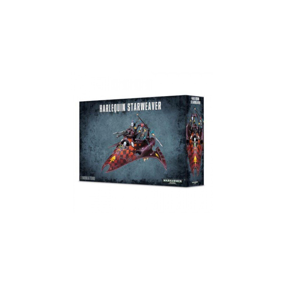 GAMES WORKSHOP 99120111003" Warhammer 40,000" Harlequin Star Void Weaver Action Figure