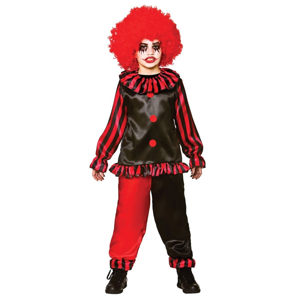 (Medium) Kids Evil Clown Costume | Halloween