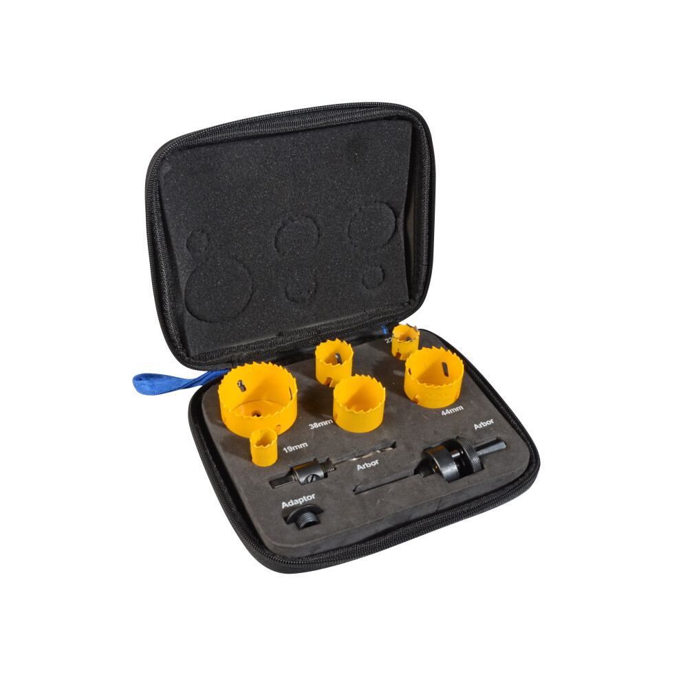 Faithfull Plumbers Professional Bi-Metal Holesaw Set 9-Piece
