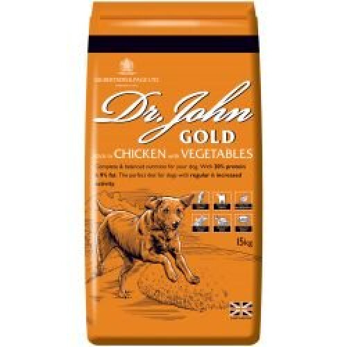Cibo secco per cani Dr. John Gold, 15 kg