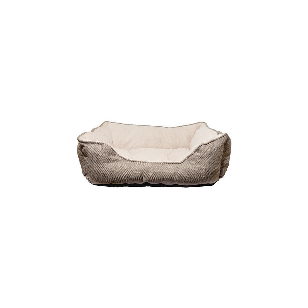 40 Winks Square Bed Luxury Truffle 61x46cm