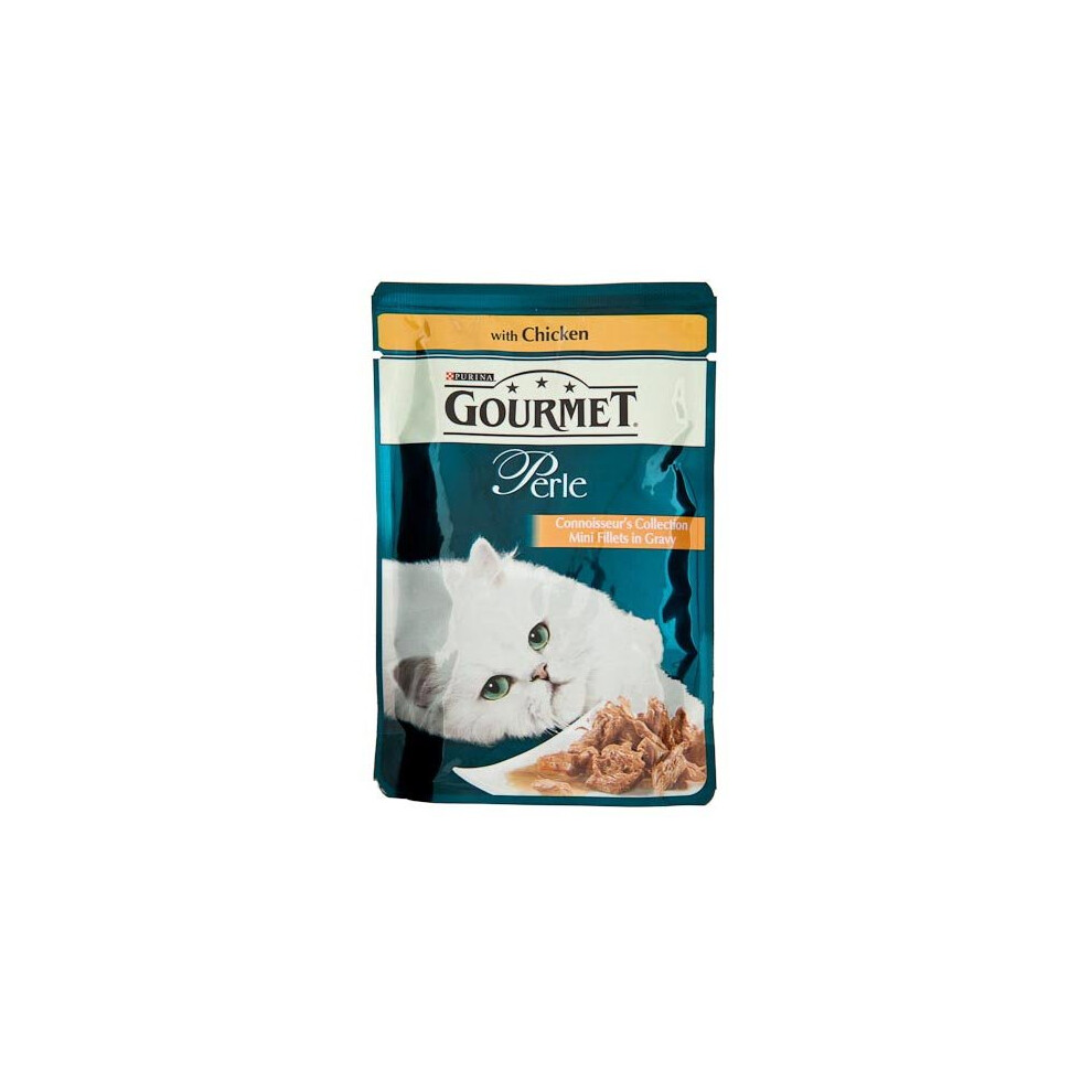 Purina Gourmet Perle Pouch Chicken Grilled 85G (Pack Of 24)