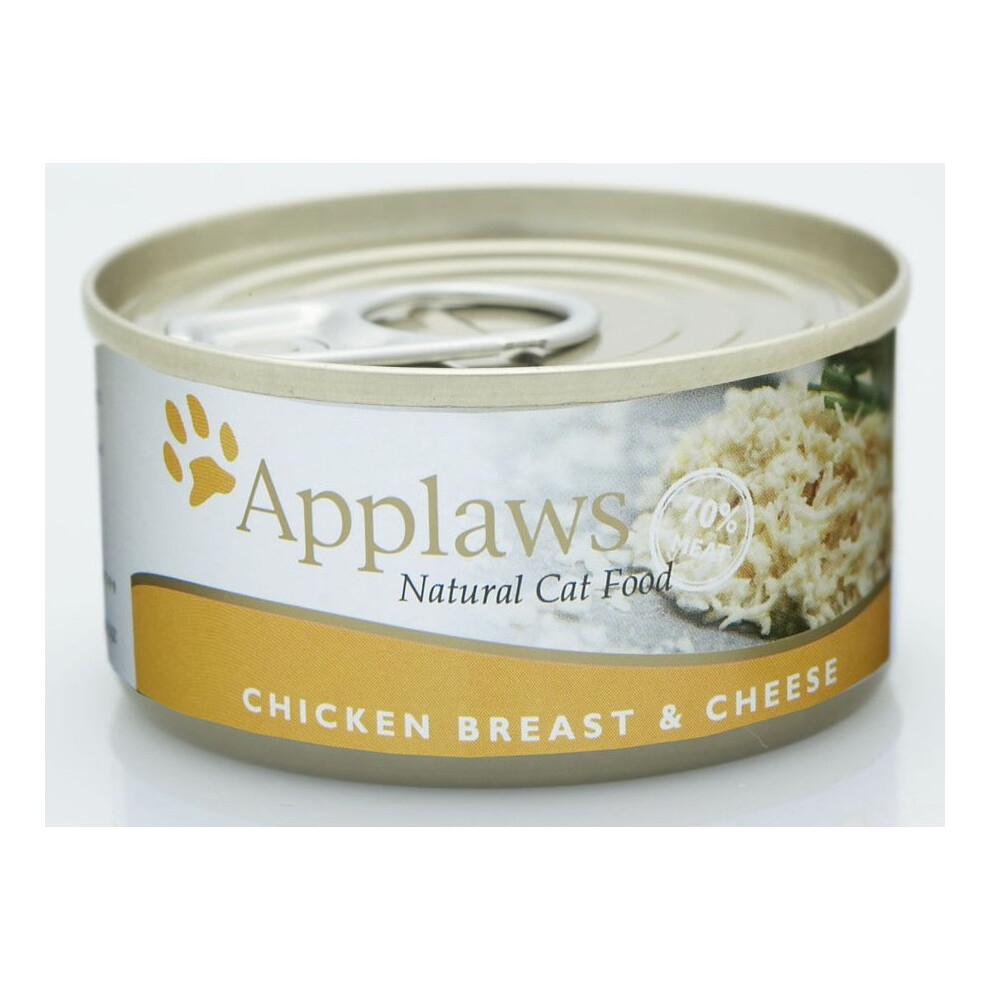 Applaws Cat Can Chicken & Cheese 156G (Pack Of 24)