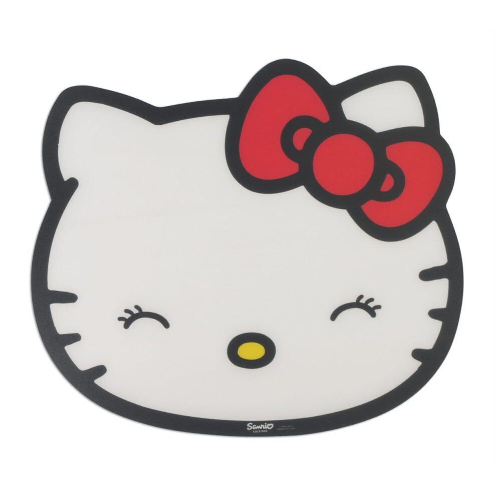 Hello Kitty Feeding Mat Kitty Design White