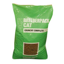 Crunchy Complete Cat Food 15kg - Dry, Complete Nutrition (Assorted) Breederpack Range K220
