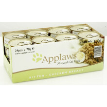 Applaws Cat Can Kitten Chicken 70g (Pack of 24)